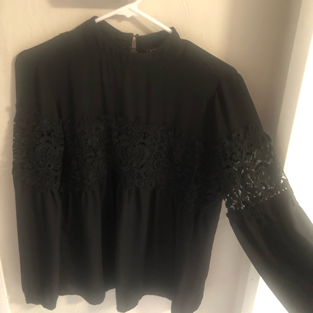 Express lace blouse